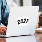 CafePress 2027 Year Vintage Sticker Sticker (Rectangle 50 pk) - Image 3