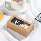 JCXGRVC small treat boxes with window - 100pcs candy box for chocolate - Image 3