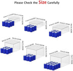 6 Pcs Clear Acrylic Boxes for Display as Buffet Risers and Stands, Food Risers for Party, Table, Stands, including 10", 9", 8.5", 8", 7.5", 6.8", (Large, 6Pcs, Clear) - Image 2
