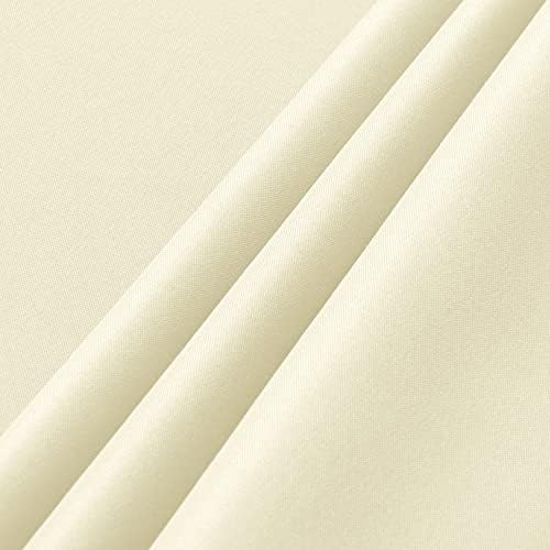 sancua 2 Pack Beige Tablecloths 60x102 Inch for 6 Feet Rectangle Tables - Image 6