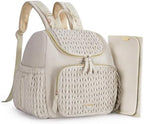 mommore Diaper Bag Backpack, Stylish Mini Baby Bag with Changing Pad by mommore