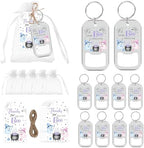 Halloween Gender Reveal Party Decorations Bottle Opener Keychains by Tarndom