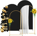 2 Pack Arch Backdrop Stand and Cover Set (7.2FT/6FT), Balloon Arch Stand by Unknown