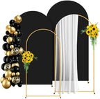 2 Pack Arch Backdrop Stand and Cover Set (7.2FT/6FT), Balloon Arch Stand by Unknown