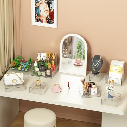 8 Pcs Clear Acrylic Boxes for Display as Buffet Risers and Stands, Food Risers for Party, Table, Stands, including 12", 11", 10.5", 9.5", 8.5", 7.5", 6.8", 5" (Extra Large, 8Pcs, Clear) - Image 6