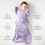 KYTE BABY Sleep Bag 1.0 TOG, Rayon Made From Bamboo Wearable Blanket, Dual Zipper For Infants And Toddlers Nursery Essentials - Image 3