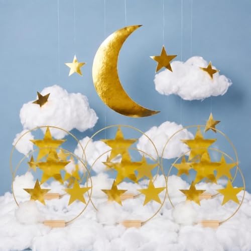 Novabright 50 Pcs Twinkle Twinkle Little Star Gender Reveal Decoration by Unknown