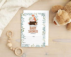 Pack of 30, Boy/Girl Baby Shower Party Collection, Baby Shower Invitation Cards, Fill in the Blank Invites WIth Envelopes, Fox Theme Party Supplies-a - Image 5