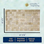Palmetto Engraving Personalized Wedding Guest Book Puzzle, 153 Piece - Image 3