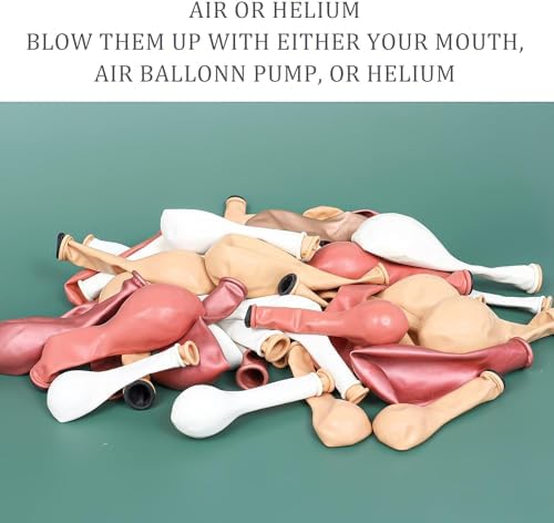 DIY Doubled Layer Cream Peach Apricot Balloons Garland Retro Pink Ballon Kit Chrome Rose Gold Globos Wedding Birthday Baby Shower Party Decor - Image 5