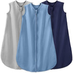 Yoofoss Baby Sleep Sack 24-36 Month 0.5TOG 100% Organic Cotton 2-Way Zipper by YOOFOSS