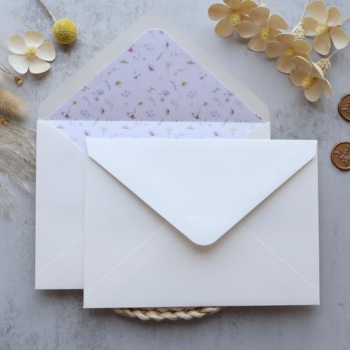 50PCS A7 Ivory Envelopes, 5.3×7.6“ Envelopes - Image 3