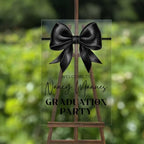 Personalized Graduation Yard Sign Class of 2026 Custom Graduation Welcome Sign with Name for Party Outdoor Lawn Decor, Clear Acrylic or Frosted Option, Waterproof Durable Display for Garden Entrance - Image 5