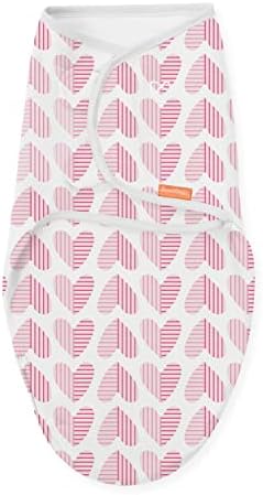 SwaddleMe Original Swaddle - Size Small/Medium, 0-3 Months, 3-Pack (Baby Hearts) Easy to Use Newborn Swaddle Wrap Keeps Baby Cozy and Secure and Helps Prevent Startle Reflex - Image 3
