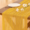 Cheesecloth Table Runner Fall Boho Wedding Birthday Party Home Decor by Socomi