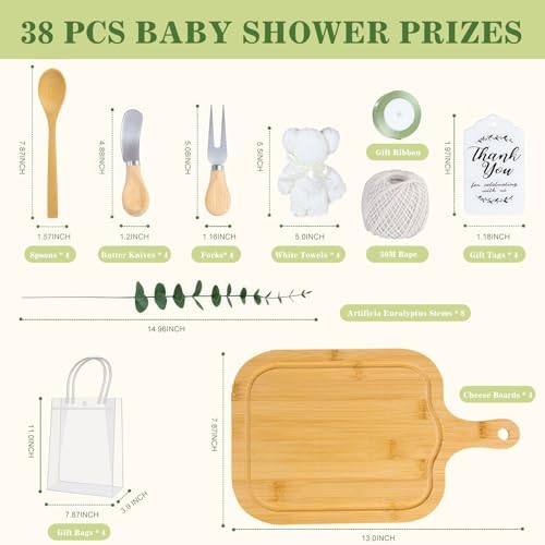 4 Set Baby Shower Game Prizes for Game Winners Adults - Image 3