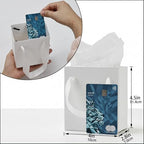 Papertide 36 Pack White Mini Gift Bags 4×2.8×4.5 inch with Tissue Paper - Image 2