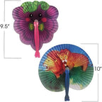 ArtCreativity 10 Inch Handheld Foldable Paper Fans for Kids, 48 Bulk Pack - Image 3