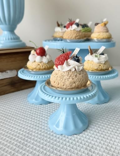 6 Pcs Mini Cup cake stand for Party, Wedding, Birthday, Baby Shower, Anniversary (Macaron Boy) - Image 4