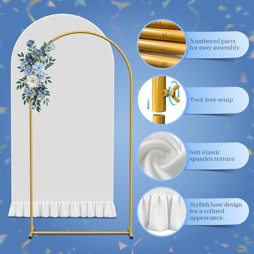 Baby Shower Boy Decorations, 6.6FT Blue Balloon Arch Kit - Image 3