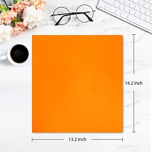potricher Photo Album 4x6 Photos, 1000 Pockets, Linen Cover, Orange - Image 2