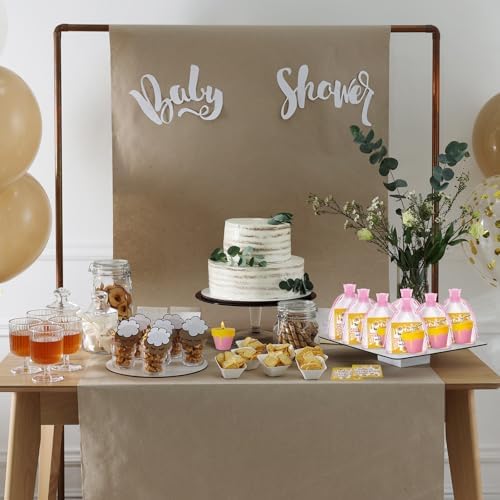 Conelist 48 Sets Bee Themed Candle Set for Baby Shower Party Favors Cute Honey Jar Candle with Thank You Tags Organza Bags Baby Shower Gifts for Guest Gender Reveal Party Decoration Gifts (Pink) - Image 7