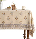 patdrea Vintage French Pattern Tablecloth,Square,67"x67" by Welcometopatdrea