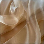 25 Yard Organza Fabric 44" Wide for Wedding Event Décor - Champagne Gold - Image 3
