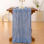 Cheesecloth Table Runner Fall Boho Wedding Birthday Party Home Decor - Image 3