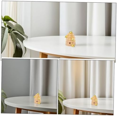 STOBAZA 1 Set Honey Bee Ornament: Honeycomb Party Decorations Bee Centerpieces Beehive for Bee-Themed Birthday Baby Shower Holiday for Home Commercial Use - Image 3