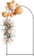 Wedding Arch, Metal Arch Backdrop Stand, Garden Arch, Black, 7.2FT by AEPOALUA