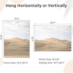 19x27 Metal Picture Frame, Aluminum Poster Frame with Real Glass, Silver - Image 2