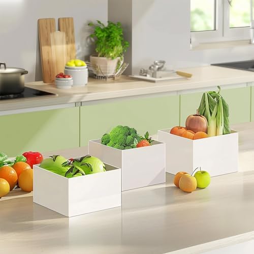 6Pcs Buffet Risers, Food Risers for Buffet Table, Acrylic Cube Display Risers with Hollow Bottom, Food Display Stand for Party Jewelry Dessert Figures (Size 5.5",6",6.5",7",7.5",8") - Image 6