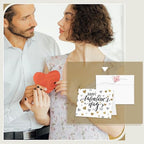 100 Pack Goefun Blank White Cards and Envelopes 5x7 with Clear Cello Bags - Image 6
