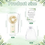 36Pcs Mini Handheld Fans for Wedding Bridal Baby Shower Guests - Image 3