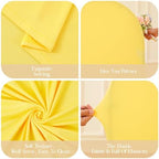Rainbow Arch Backdrop Cover 6FT 5FT 4FT Stretchy Wedding Arch Covers Set of 3 Spandex Fitted Blue Yellow Red Fabric Backdrop Cover for Party Baby Shower Birthday Decoration - Image 5
