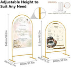 Adjustable Wedding Sign Stand, Event Decor Easel - Image 2