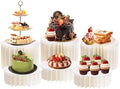6 Pcs Buffet Risers, Foldable Food Display Risers, White by Unknown