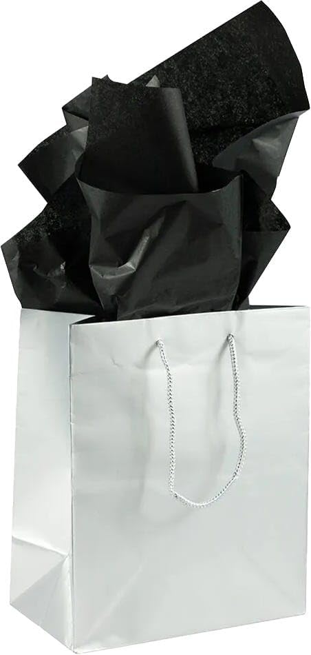 JAM Paper Tissue Paper - Black - 100 Sheets/Pack - Image 2