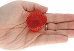 CybrTrayd No.4 Glassine Paper Approximately 2,500 Pieces – 1” Base, 3/4” Wall Candy Cups, Red - Image 6