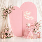 2 Pack Arch Backdrop Stand and Cover Set (7.2FT/6FT), Balloon Arch Stand - Image 2
