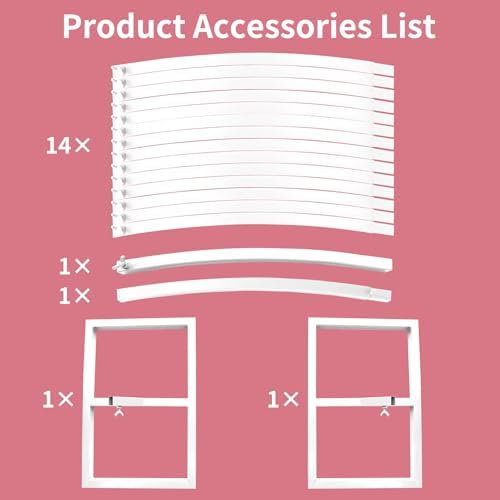Wedding Arch Round Backdrop Stand White Metal Circle Backdrop Stand Circle Balloon Arch Stand Frame for Birthday Party Bridal Shower Anniversary Ceremony Candy Tables Celebration in 2.6x2.8m - Image 3