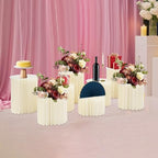 Cylinder Cardboard Stands for Party, Set of 8 - 7.9"+11.8"+15.7" - Image 6