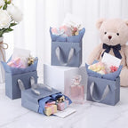 Qilery 50 Pcs Halloween Small Gift Bags, Dusty Blue, 4.7 x 2.4 x 3.9'' - Image 5