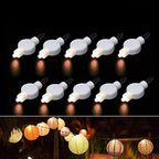 30 Pack Paper Lantern Lights ,Battery Operated, Warm White,Last 36 Hours by KITOSUN