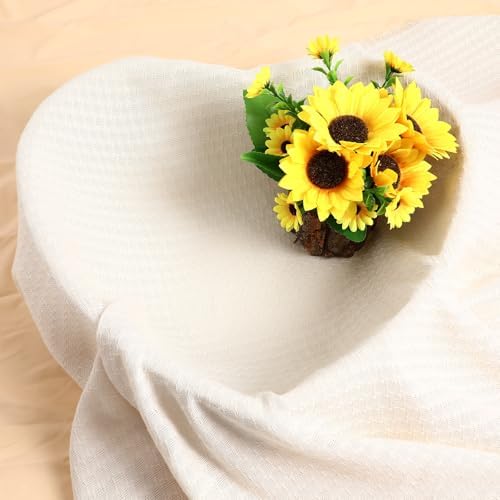 HOMSFOU Heart-Shaped Wooden Posing Case Newborn Photography Prop Small White Wooden Bed for Newborn Photo Shoot - Image 6