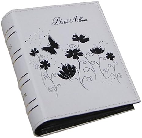 Vintage Pocket Photo Albums for 7 X 5 Inches Prints (White) - Image 2