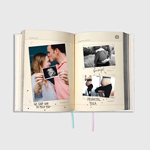 Suck UK My Baby Journal and Personal Diary – Early Years, Birthday, Christening, Pregnancy and Baby Shower - Image 4