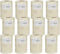Expo International Decorative Matte Tulle, Roll/Spool of 6” X 100 Yards, Lightweight Polyester Tulle Fabric for Tutus, Costumes, and Party Decorations, Washable, Easy-to-Use, Pack of 12, Ivory by ExpoInternational