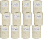 Expo International Decorative Matte Tulle, Roll/Spool of 6” X 100 Yards, Lightweight Polyester Tulle Fabric for Tutus, Costumes, and Party Decorations, Washable, Easy-to-Use, Pack of 12, Ivory by ExpoInternational